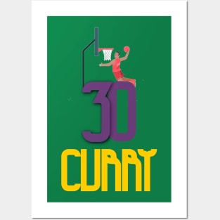 Stephen Curry design 30 Posters and Art